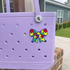 Autism Awareness Bogg Bag Charm